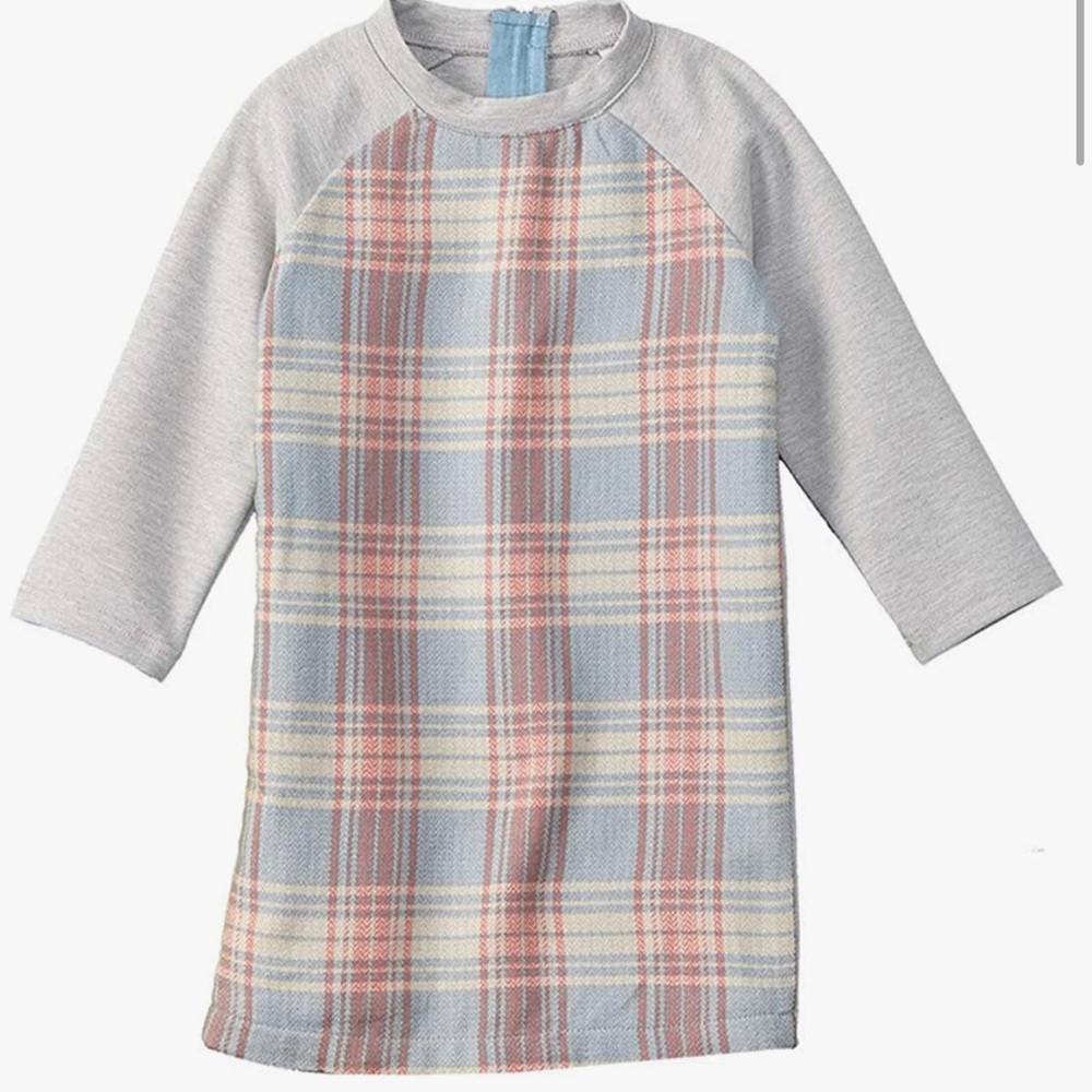 Egg By Susan Lazar Plaid Joyce Dress Girls Size 3T NWT